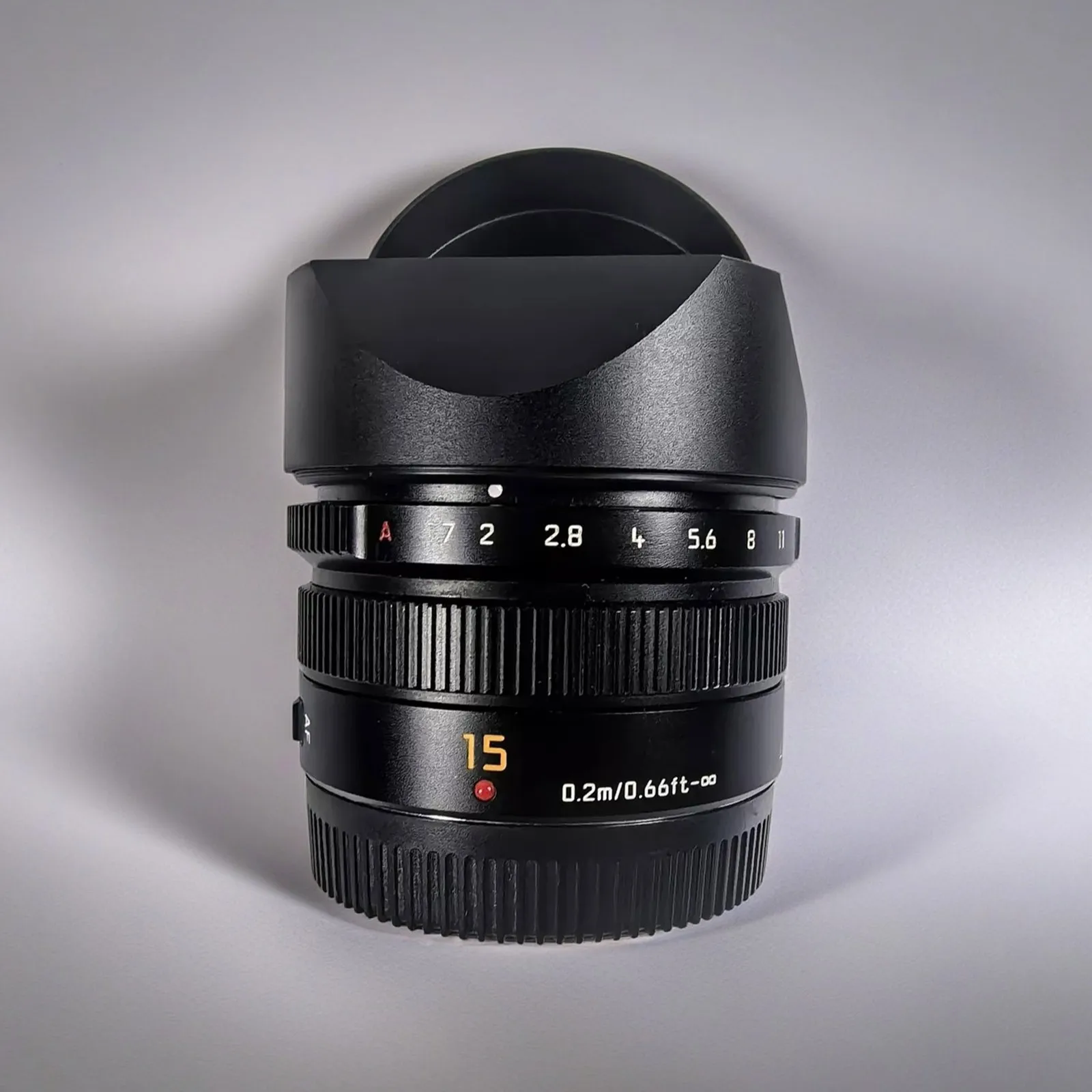 Metal Square Lens Hood for Panasonic LUMIX G Leica DG