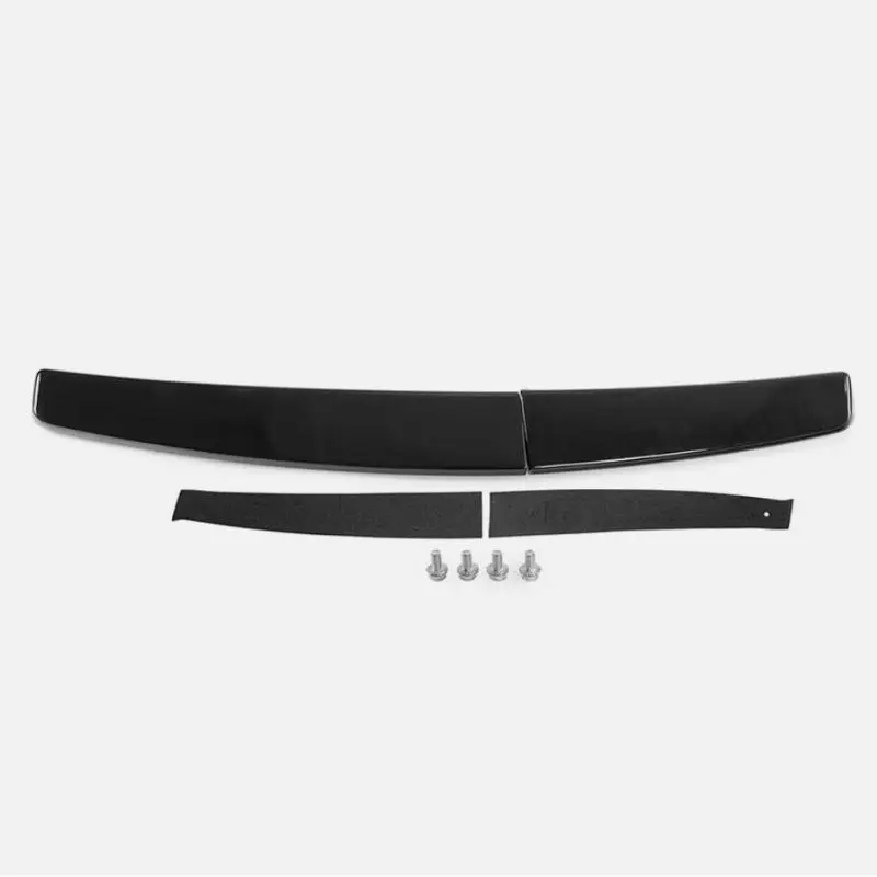 2 szt. Błyszczący Czarny Tylny Spoiler Dachowy na Drzwi Przesuwne (Barn Door) do VW Caddy Mk3 Mk4 Maxi (2005-2018) Styl Sportline, Skrzydło na Klapę Bagażnika