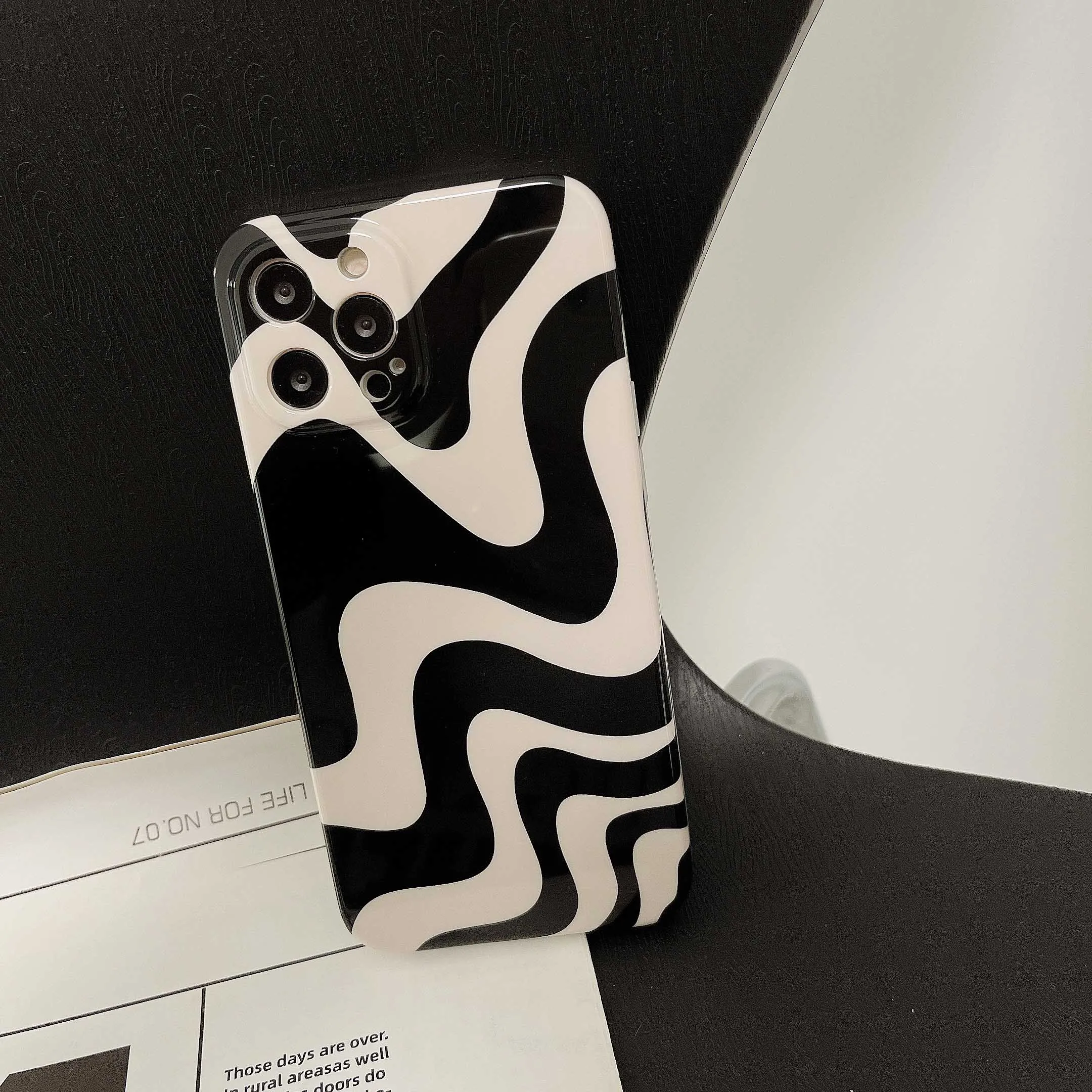 Luxury Zebra Pattern Soft iPhone Case