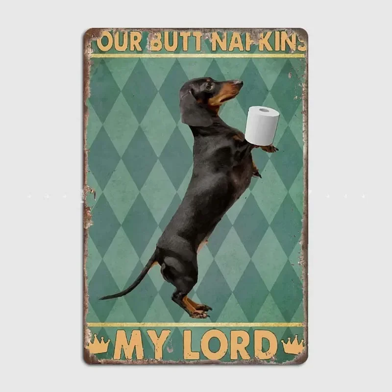 

Винтажные металлические жестяные знаки и таблички My Lord с вашими ягодицами, изготовленные из потрясающих художественных постеров, идеальный Настенный декор для любителей домашних животных