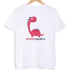Cartoon Saurus Print Matching Family Outfits Tops for Birthday Boy Dinosaur Party Family Look T-shirt Dad Mom Bro Sis Tee Shirt 3
