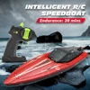 TYRC TY2 2.4G RC Speedboat Dual Motor Electric High Speed Racing Boat Waterproof Outdoor Radio Control Boats Gifts Toys Boys 2