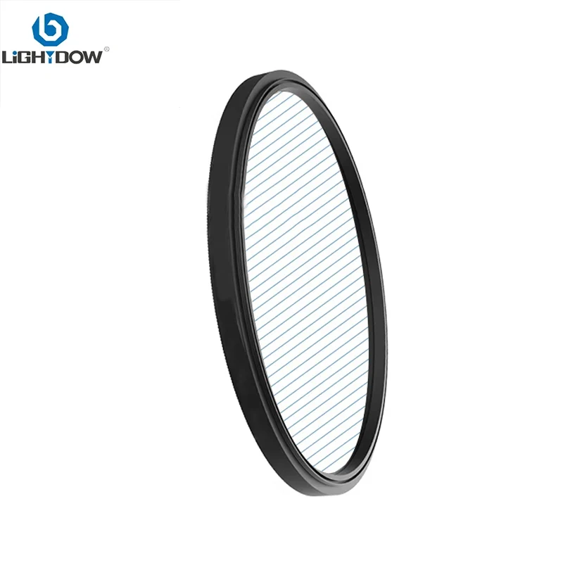 Lightdow Blue Streak Lens Filter 49mm 52mm 55mm 58mm 62mm 67mm 72mm 77mm 82 mm  Perfect for Shooting Linear Light Filters 3