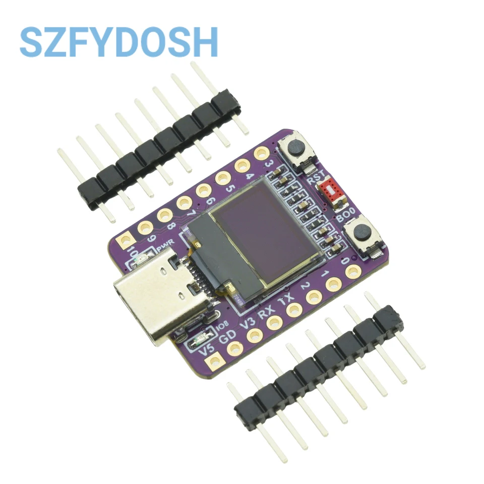 รูปสินค้า โมดูลไร้สาย ESP32-C3 + OLED 0.42 นิ้ว สำหรับ Arduino