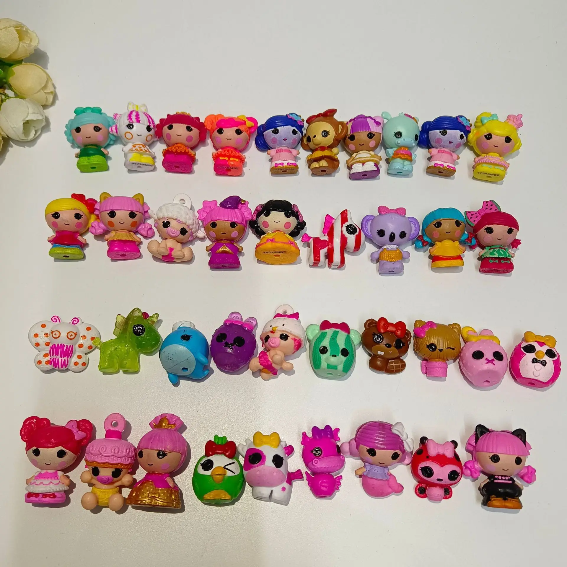 10Pcs Mini Original Laloopsy Little Sister Bambole Multi-Style Pvc Regalo Di Festa Ragazza Gollection Toy