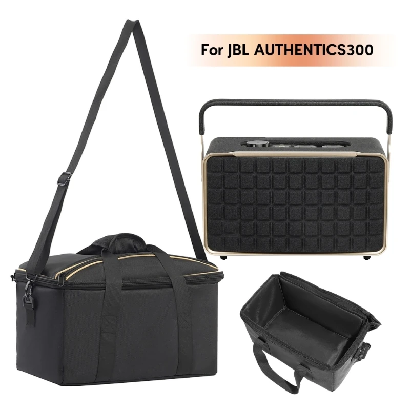 

Портативная сумка для переноски динамика, чехол для JBL AUTHENTICS300, протектор для динамика, портативный защитный чехол из ЭВА, вместительный органайзер для хранения