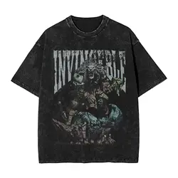 Vintage Washed Cotton Hip Hop Streetwear Graphic Tee - XXL (1)