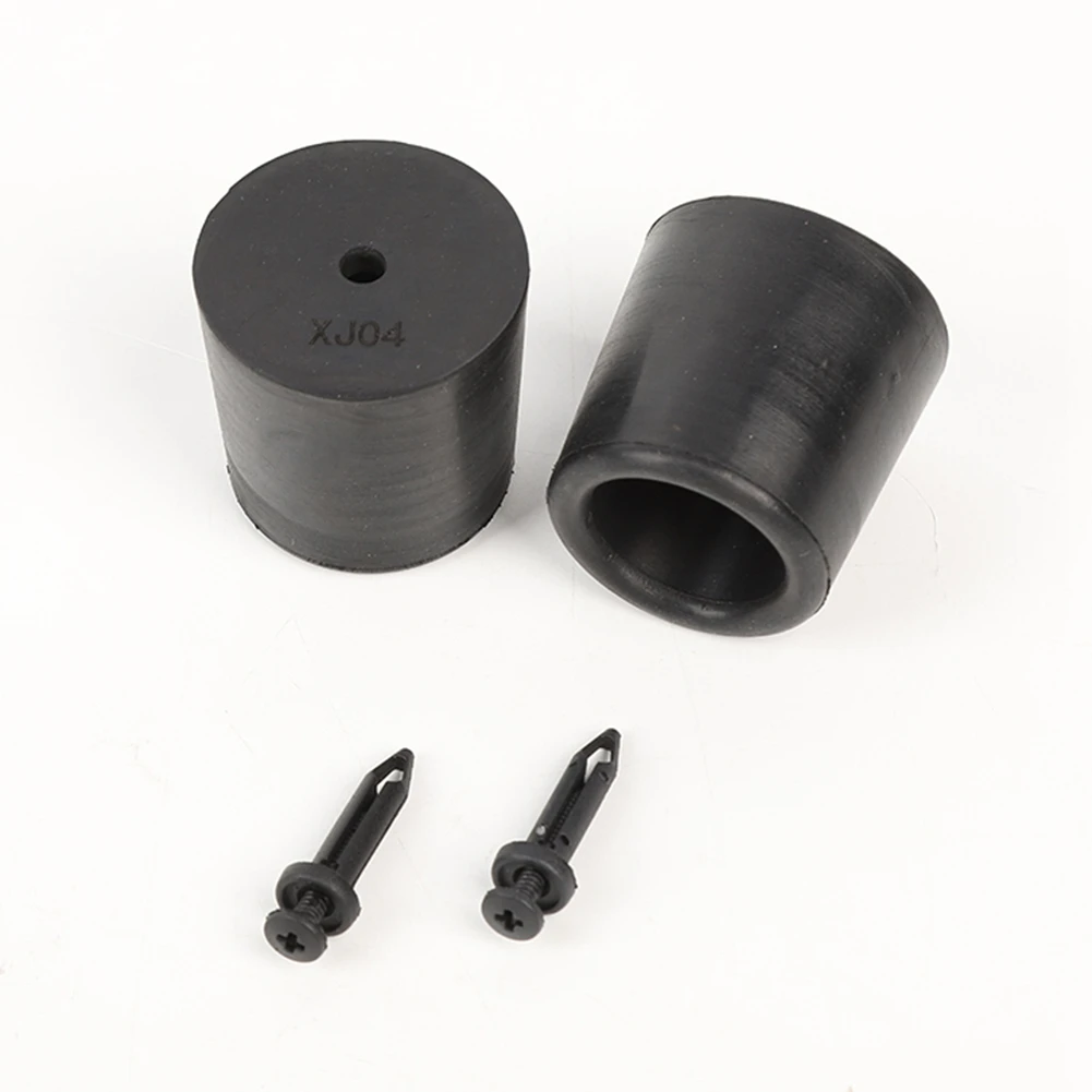 

Комплект бампера для запасных шин, резиновый ограничитель удара, экстерьерные аксессуары для Ford Bronco 2021 2022, аксессуары, 2 шт., черный