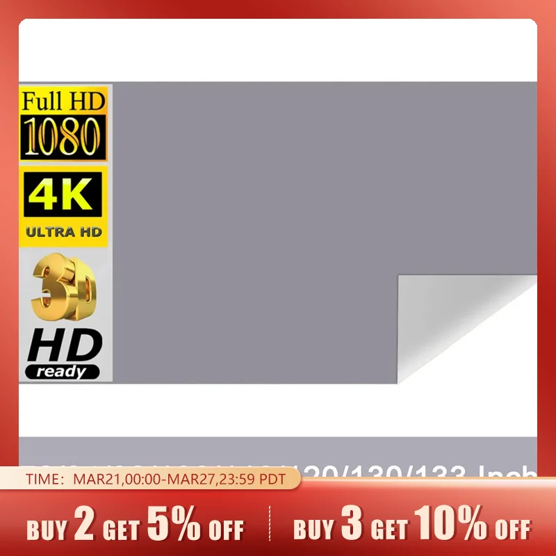 ProjectionScreenReflectiveFabricClothHighBrightness728492100