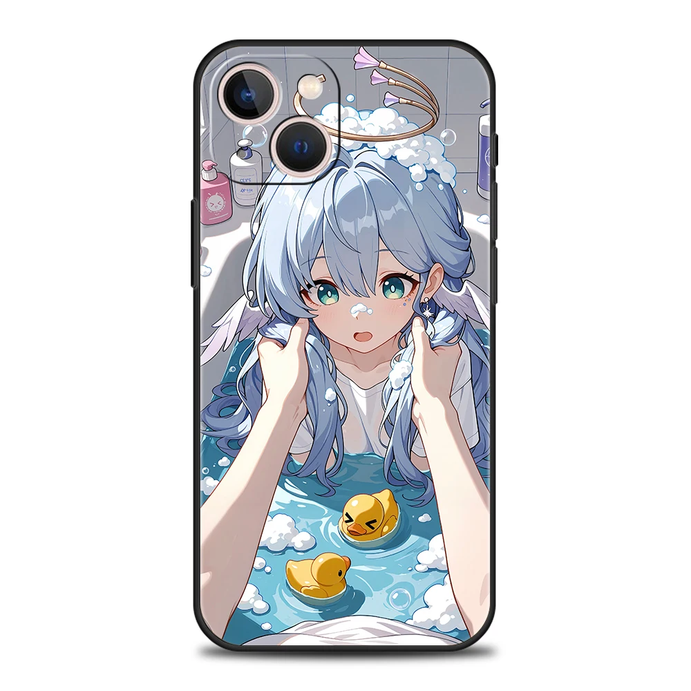 Genshin Impact Lovely Furina Luxury Phone Case Cover