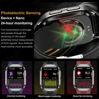 2026 New Upgrade AI Diagnostic  Airbag  Precise Blood Pressure Health SmartWatch Uric Acid ECG Blood lipids Smartwatch Men Women 4