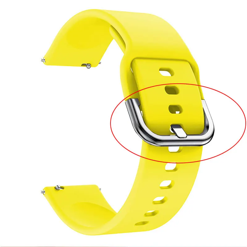 Breathable Silicone Smartwatch Band - Official Strap Accessories
