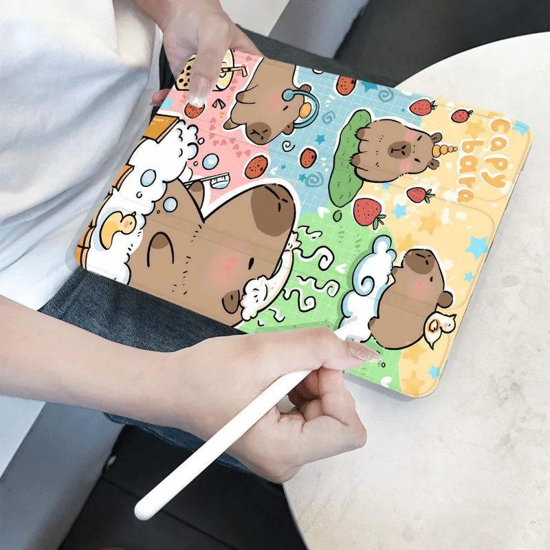 Capybara Smart Cover Case for iPad – Versatile and Durable Protection