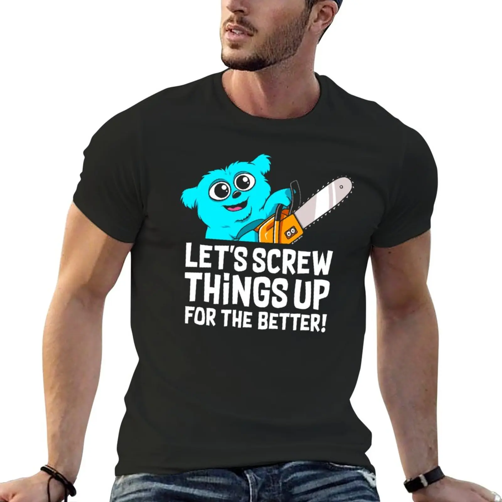 

Chainsaw Beebo Essential T-Shirt korean fashion funny t shirt sweat shirts sweat shirts, men