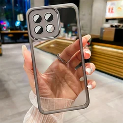 Protective Soft Case with Camera Lens Protector for Vivo Y18s (GRAY)