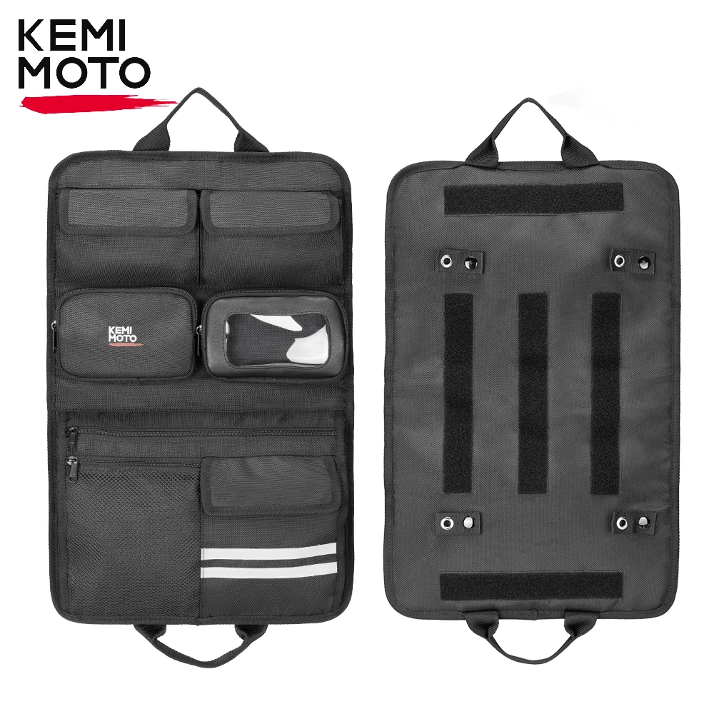 

Motorcycle Organizer Bag Tour Pack Lid Organizer for Road Glide Road King Electra Glide Street Glide Touring Travel-Paks Storage