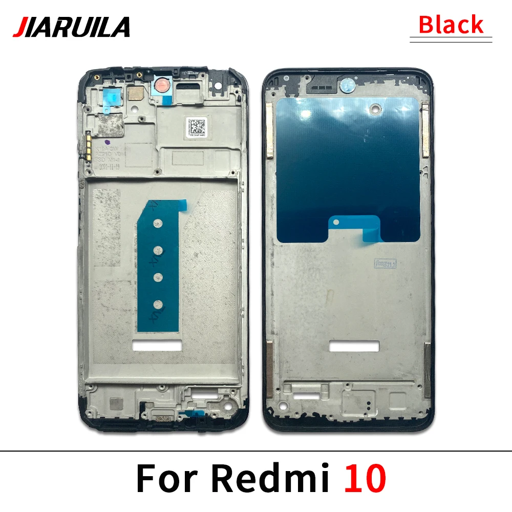 Châssis Latéral Complet Pour Xiaomi Redmi A1 - Cadre Intermédiaire Noir, Remplacement