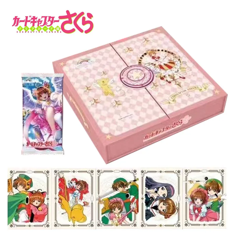 

CardCaptor Sakura Series Collection Cards Booster Box Sakura Character Exquisite Peripheral Game Cards Toys Kids Birthday Gifts