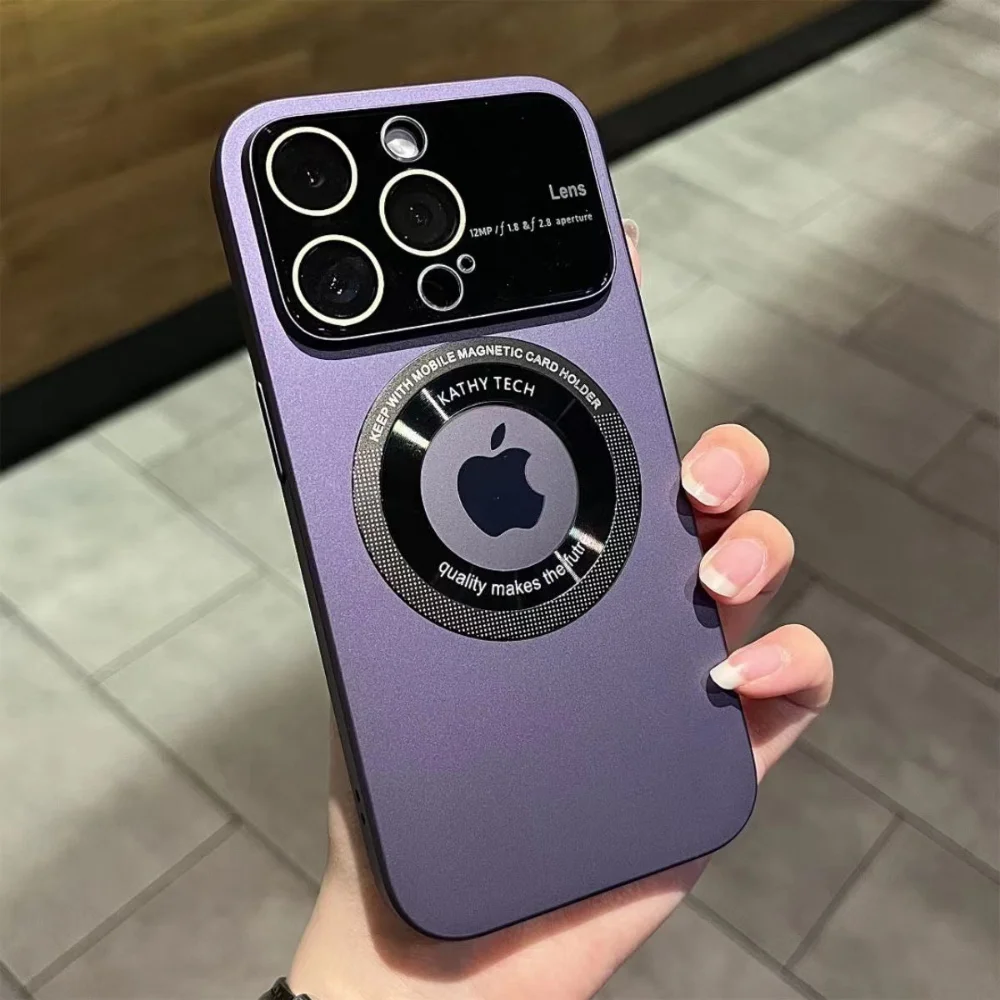 

Large Window Protection Lens Is Suitable for IPhone 14 Magsafe Mobile Phone Case Apple 13 12 Pro Max 14 Plus Anti-fall Cases