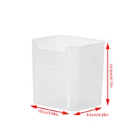 Boîte de rangement des aliments frais pour réfrigérateur, porte latérale du réfrigérateur, étui alimentaire pour fruits, légumes et épices, boîtes de rangement d'évaluation de cuisine 6