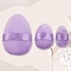 Cotton Purple Powder Puff Large Medium And Small Mini Eye Shadow No Dead Corner Makeup Puff Cosmetic Tool 2