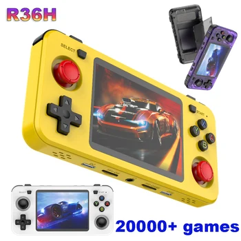 Console di gioco portatile retrò open source Lettore video tascabile portatile Lettore di giochi video classici da 3,5 pollici R36H Consolas