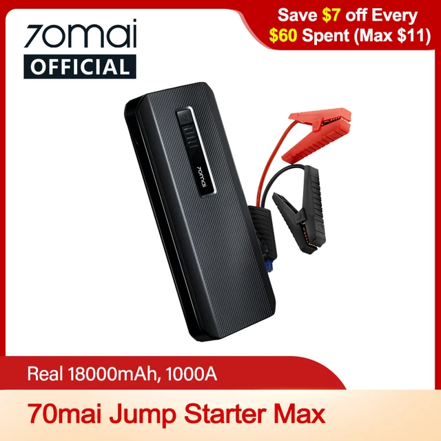 70mai Jump Starter - Démarreur de voiture 11000 mAh - Powerbank