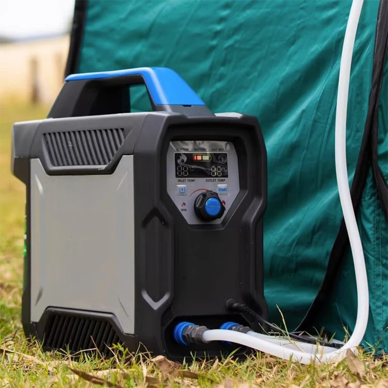 Wireless Water Heater Portable Outdoor Camping Multi-function Gas Heating  Electric Water Heater Shower Shower Bath - AliExpress