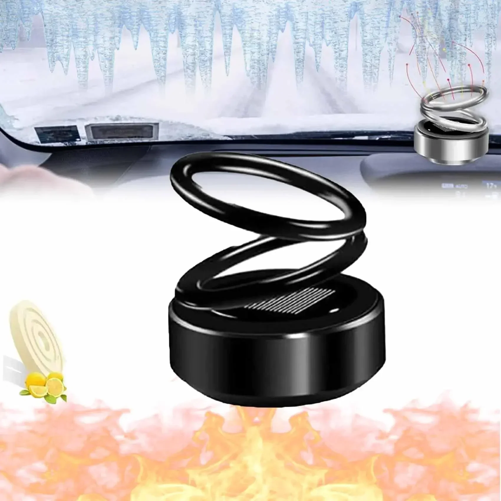 Kinetic Molecular Heater Aluminium Kinetic Molecular Heater Mini Portable  Incense Holder Burner Aroma Diffuser for Car Fragrance - AliExpress