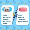 Beginner Crochet Yarn Crochet Knitting Easy Yarn for Beginners with Easy-to-See Stitches Yarn for Bag Keychain Flower Animal 4