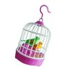 Bird Cage Toys Luminous Simulation Birdcage Birds with Singing Music Intelligent Kids Induction Operated Child 2