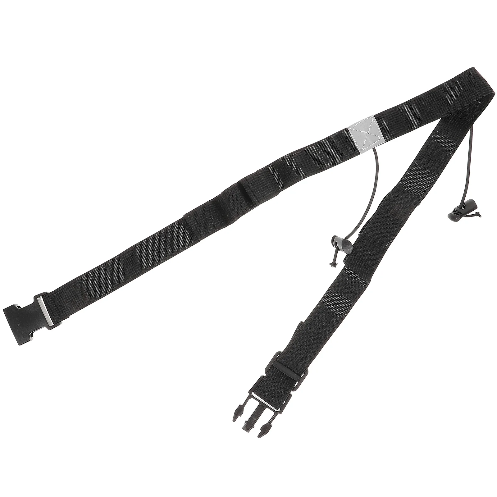 

Black Games Number Plate Elastic Belt Marathon Running Competition Cloth Night
