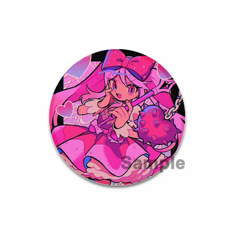 thumbnail image 1 of Insignia de figura de videojuego Mari, OMORI, Basil, AUBREY, broches de dibujos animados lindos para cosplay, alfileres de esmalte exquisitos para accesorios, bolsos, joyas, 1 of 5
