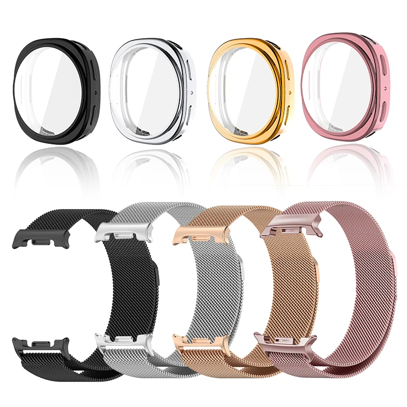 Milanese Magnetic Loop Metal Strap with Case Protector