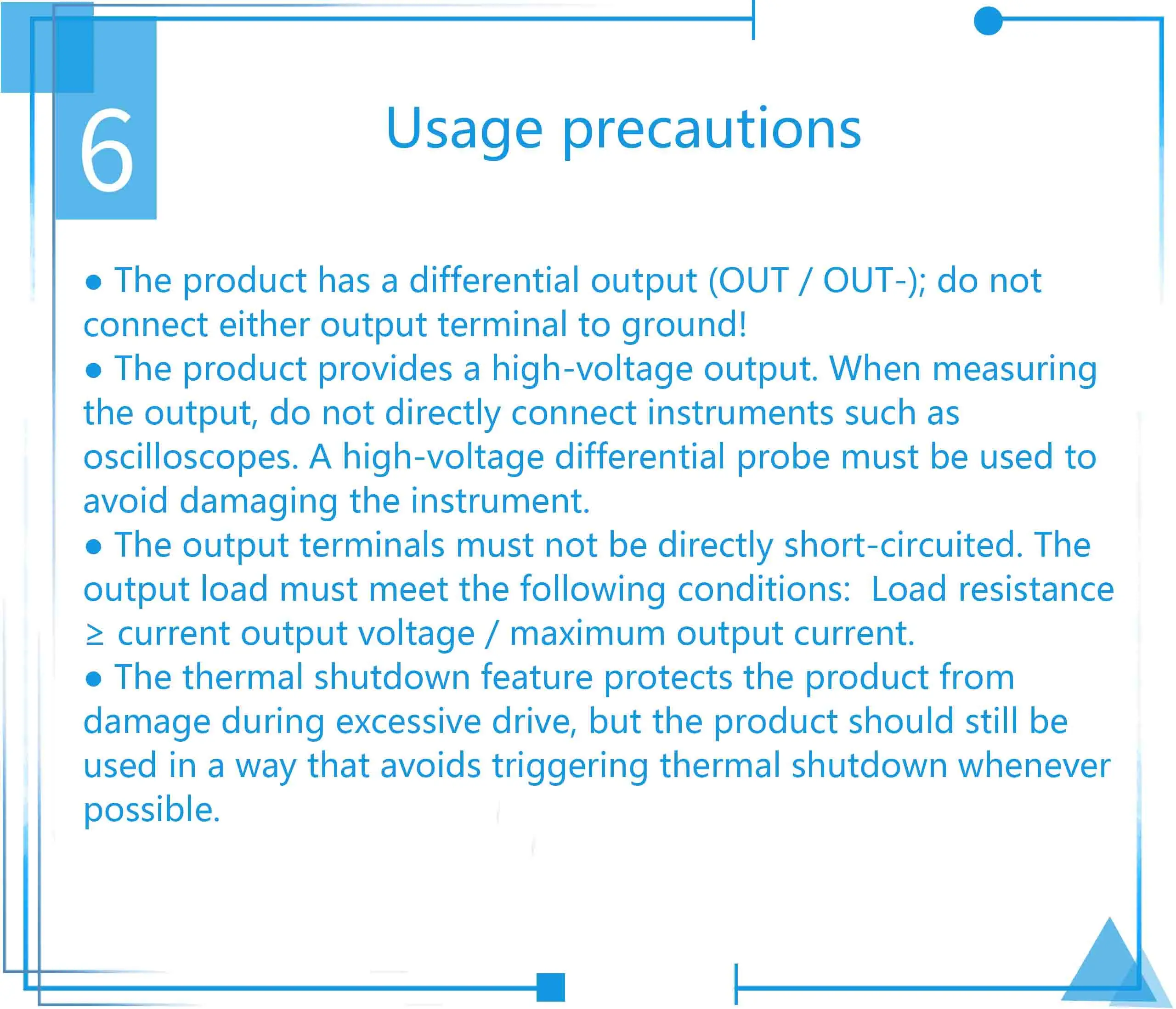 High-voltage amplifier arbitrary waveform output differential 200Vpp piezoelectr