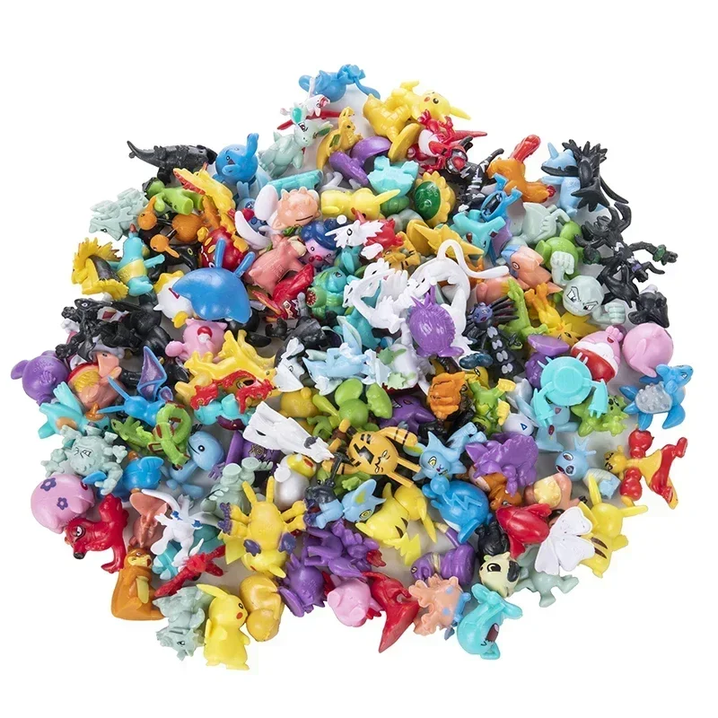 24-144pcs Pokemon Action Figure Pikachu Anime Model 2-3CM Ornamental Decoration Mini Model Doll Toy Kids Christmas Gifts - Image 2