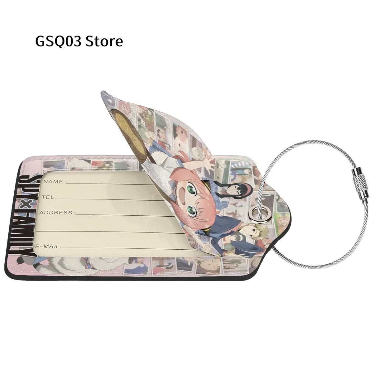 Рисунок 2 - Подвески для багажа Spy X Family Anya для чемоданов