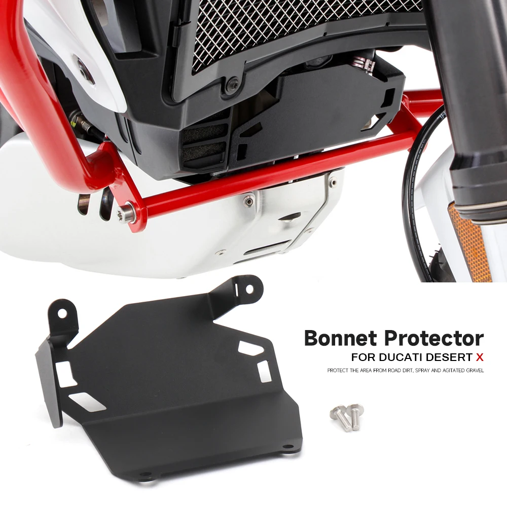 Per Ducati Desert X Desert-X Desertx Desert X Protezione Motore Moto Protezione Testata Cilindro Coperchio Valvola Nero