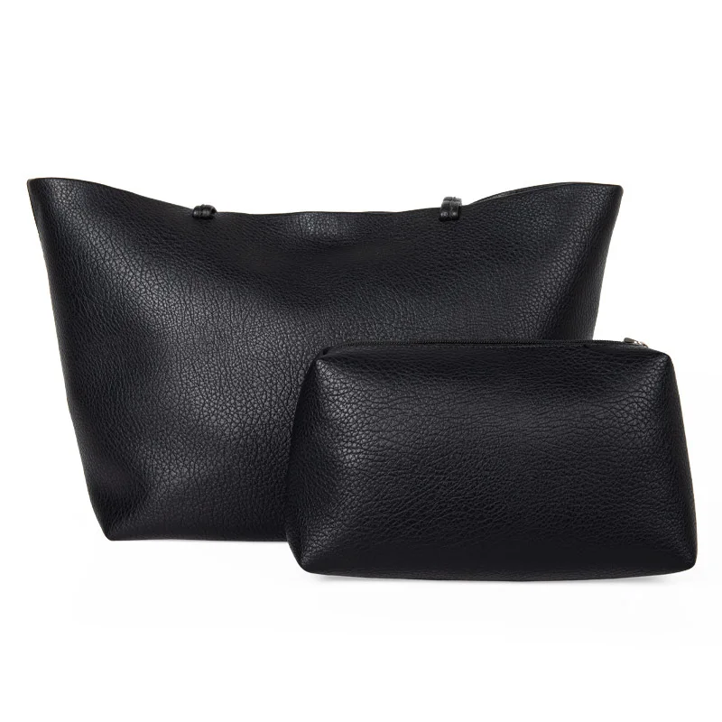 EZeasy Light Luxury Niche Designer Bags for Women Bucket Large Capacity Tote Bag Fashion Retro Leather Handbag Crossbody Bag