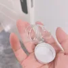 Glass Bottles 12/24/48 Pcs 23*37*40mm 25ml Aluminium Cap Glass jars Empty Containers Wishing bottles Mini Vials 2