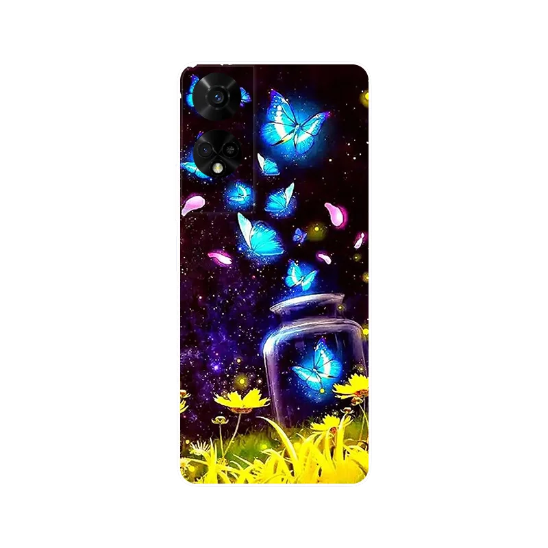 Cartoon Design Shockproof TPU Silicone Bumper Case - Soft Back Cover