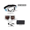 Heated Snowmobile Goggle spare lens and battery 3