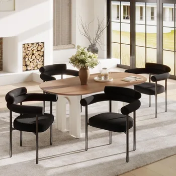 Modern Black Dining Chairs 1