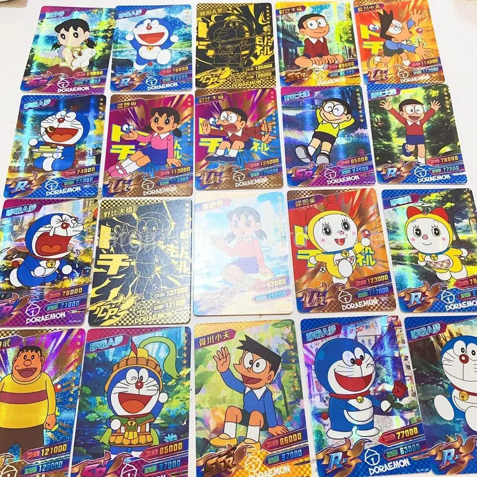 2023 Crayon Shin-Chan Collection Card Laser Doraemon Card Gift