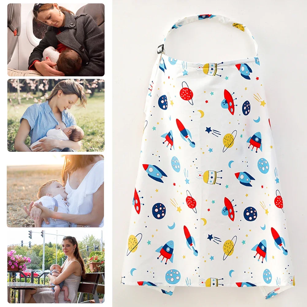 Adjustable Mum Breastfeeding Apron Mother Outing Breastfeeding Cover Baby Feeding Nursing Cloth Outdoor Privacy Cover Blanket