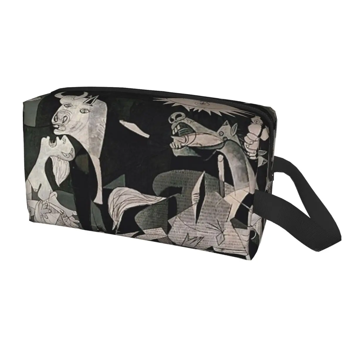 Spagna Pablo Picasso Guernica Makeup Bag Per Le Donne Travel Cosmetic Organizer Cute Storage Borse Da Toilette