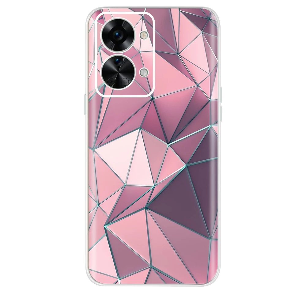 Stylish Painted Soft Silicone Clear TPU Phone Case Cover with Bumper Protection