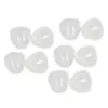 Transparent Plastic Egg Shaped Container for Makeup Sponge - Portable for cosplay and for stud Earrings 5