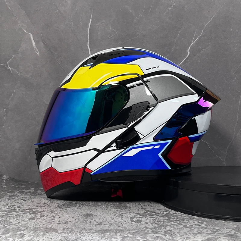 ORZ オフロード サイズL 新品 ATV ヘルメット認定、フルフェイス Orz-男性用オートバイヘルメット,フルフェイスプロテクター