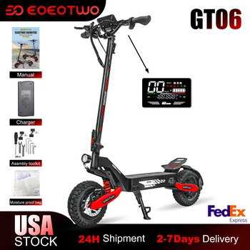 Electric Scooter,1200W Motor,MAX 40/20Miles Range&28mph Top Speed,11'' Off Road Tires,Dual Brake&Dual Suspension E-Scooter Adult 1